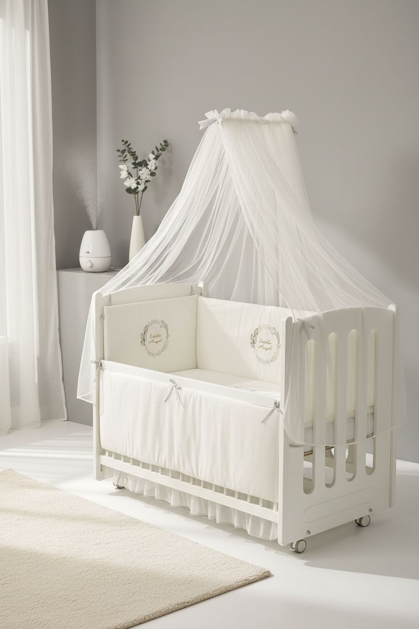 سرير ميا الذكي القابل للتحويل 3 في 1 مع فراش أوف وايت furniture Meltem Smart 