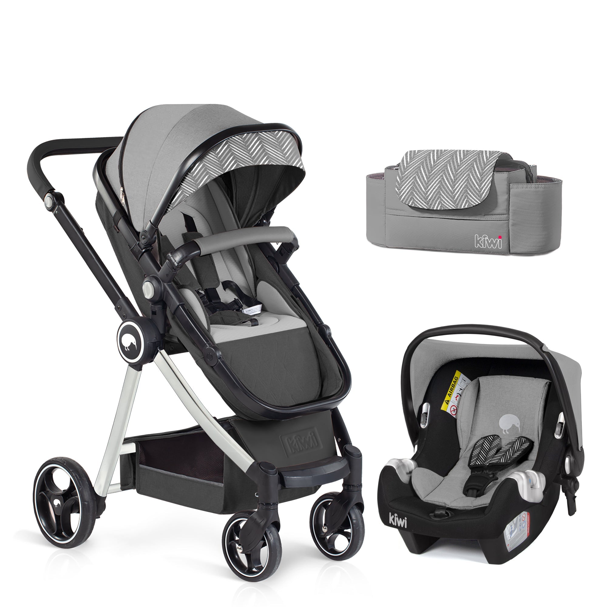 Kiwi Go Travel System Stroller for Safe Family Adventures