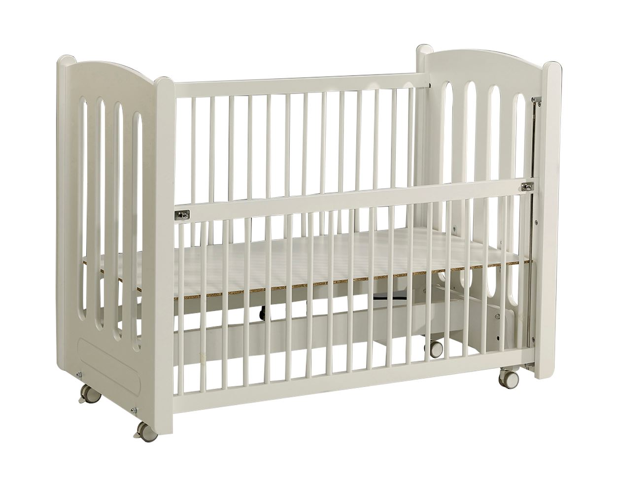 Wooden Crib for Babies 3-in-1 Convertible 3 level 