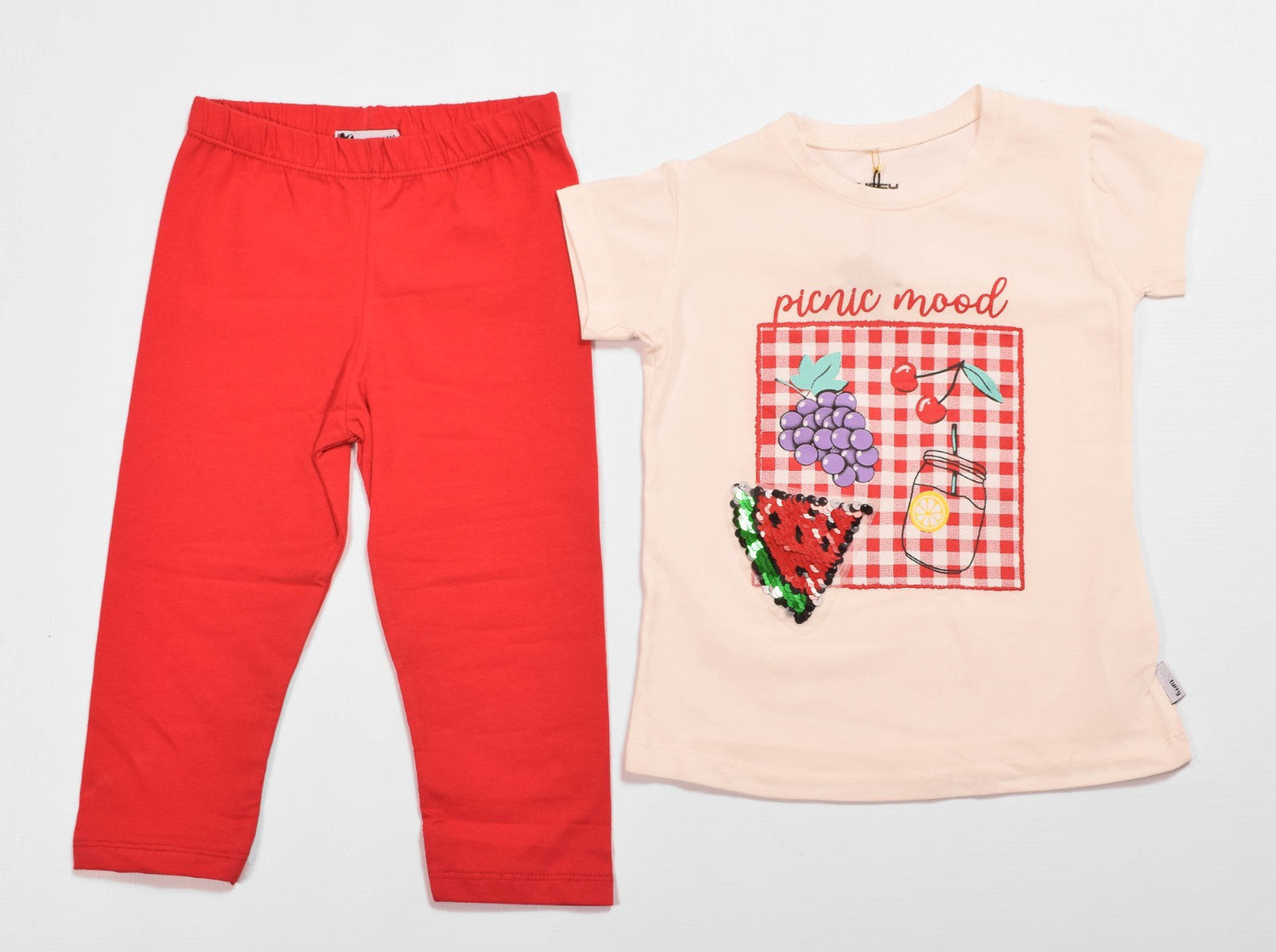 Fruits Pyjama - Pink Girls Wear TUFFY 