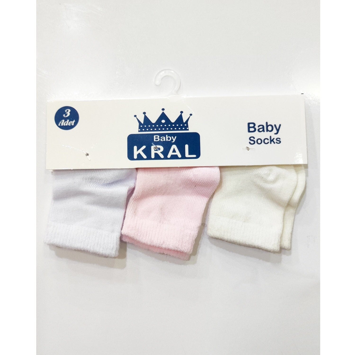 Kral 3 in 1 Baby Girls Socks Set General Kral Baby 