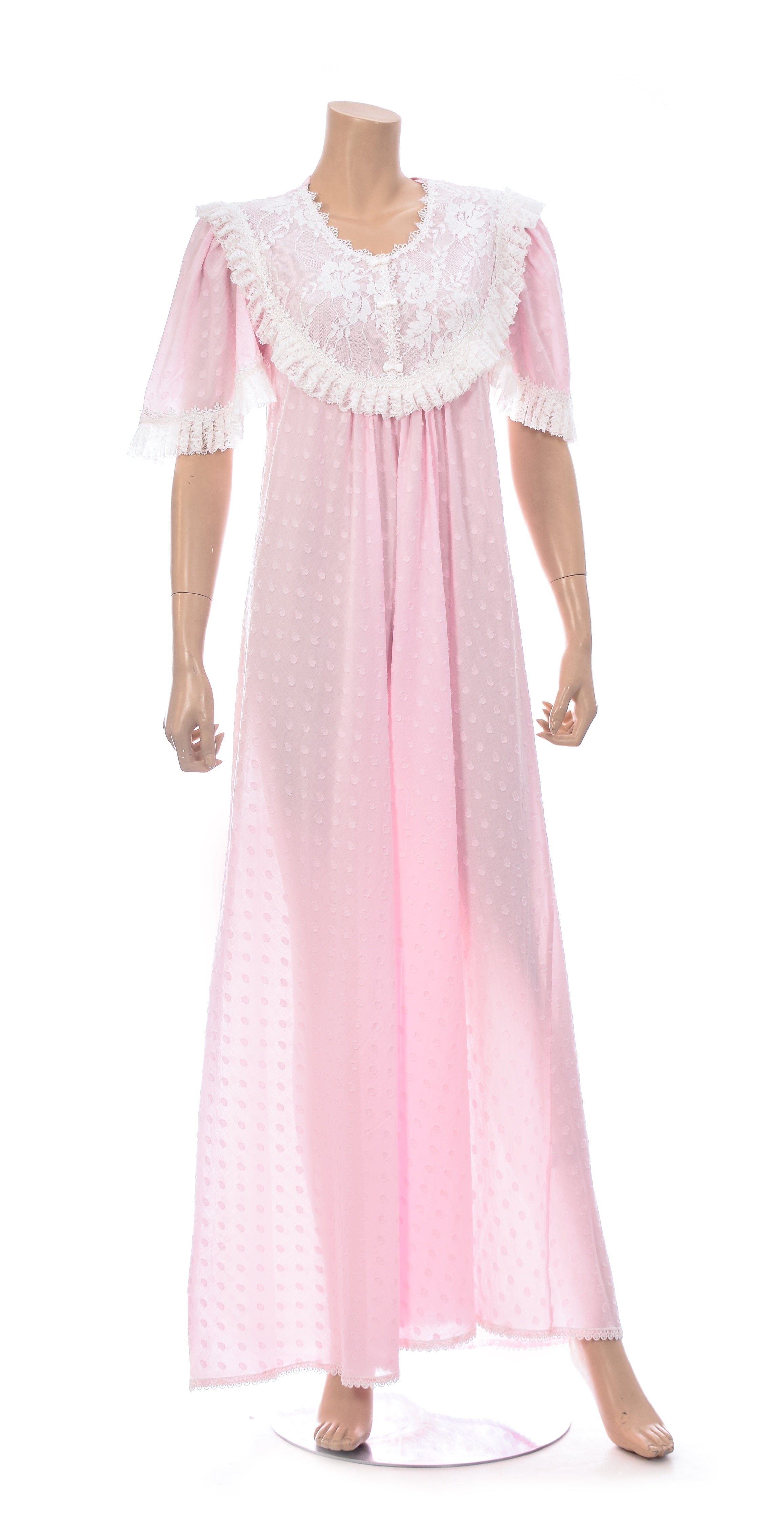 Cotton Nursing Gown-Pink General Coco Box 