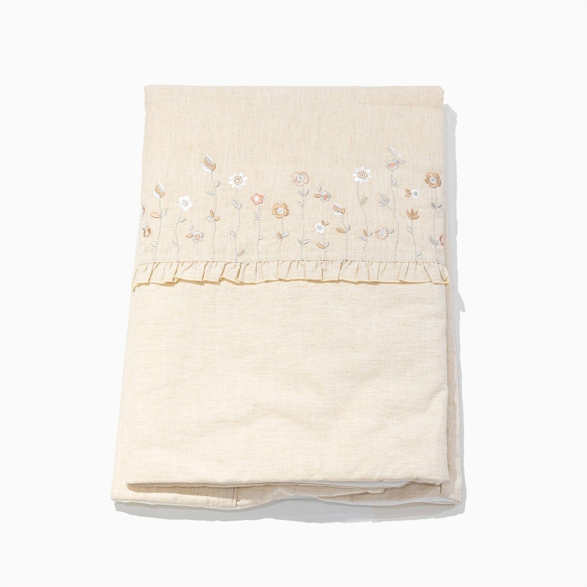 Flower Field Baby Blanket - Beige Blanket Babydola 