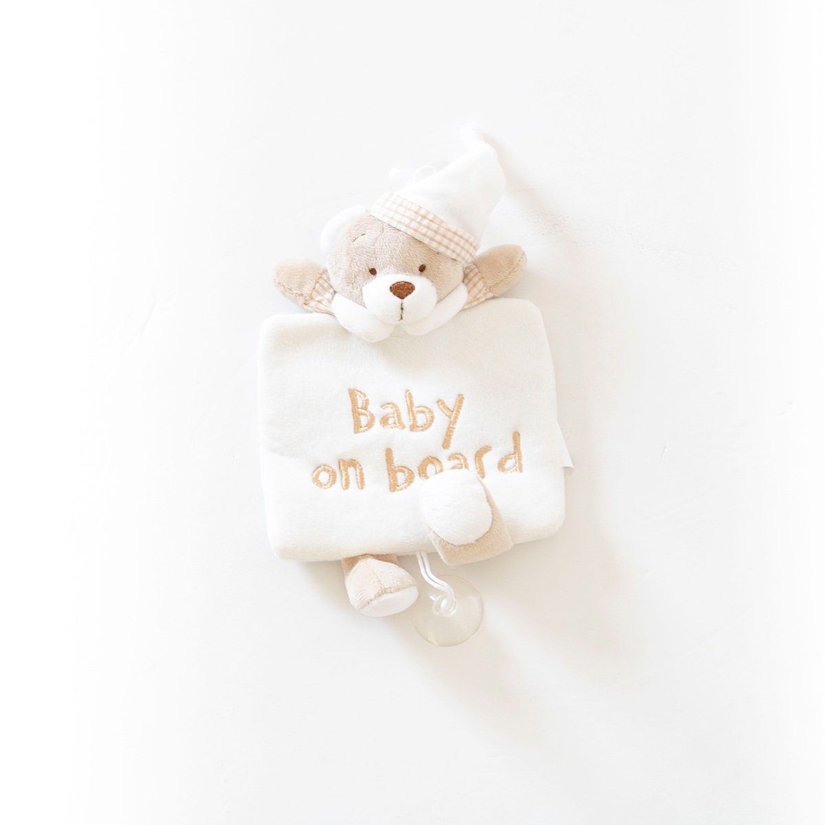 Baby on Board Teddy Bear Suction Toy General Little Gift 