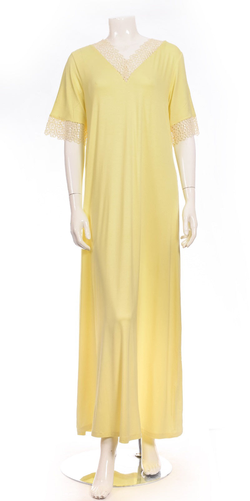 Yellow Garment with Lace Dress Coco Box 
