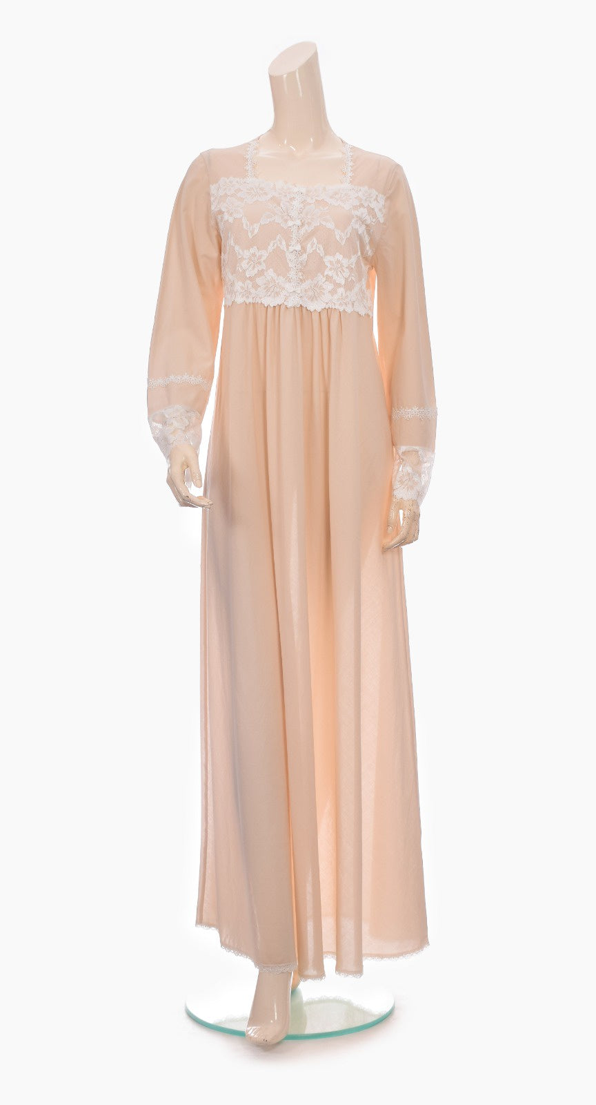 Beige Cotton Morning Gown General Coco Box 