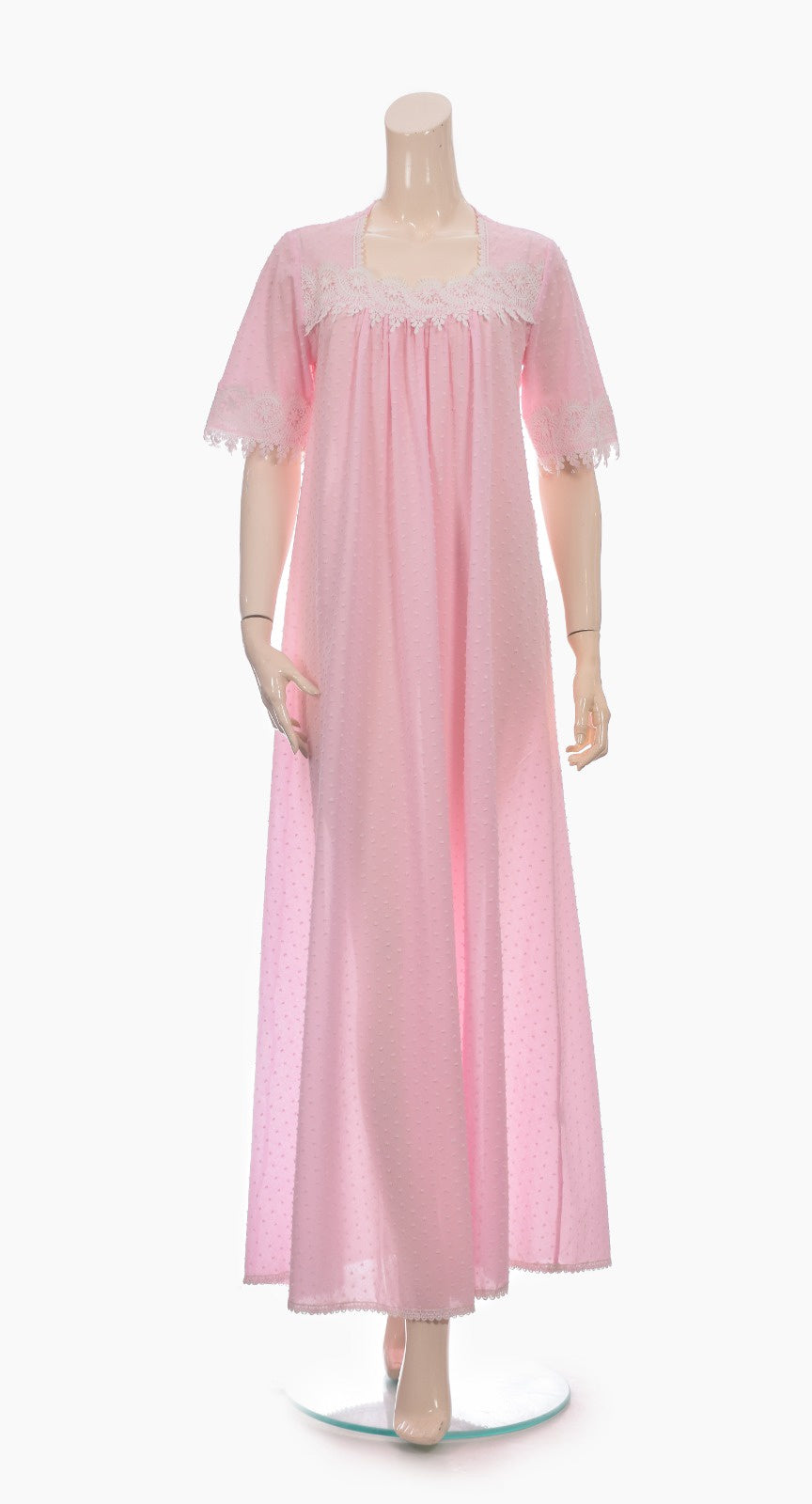 Pink Wavy Lace Jalabiya” General Coco Box 