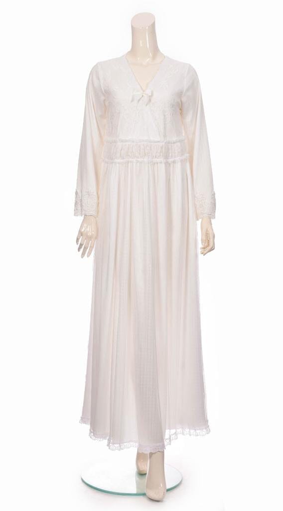 Reception Jalabiya Special Lace Layer- Off White General Coco Box 