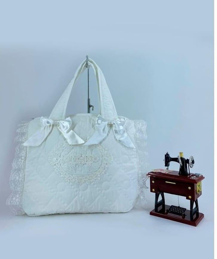 Cute Bow Mother's Bag-Off White General BEBSEL 