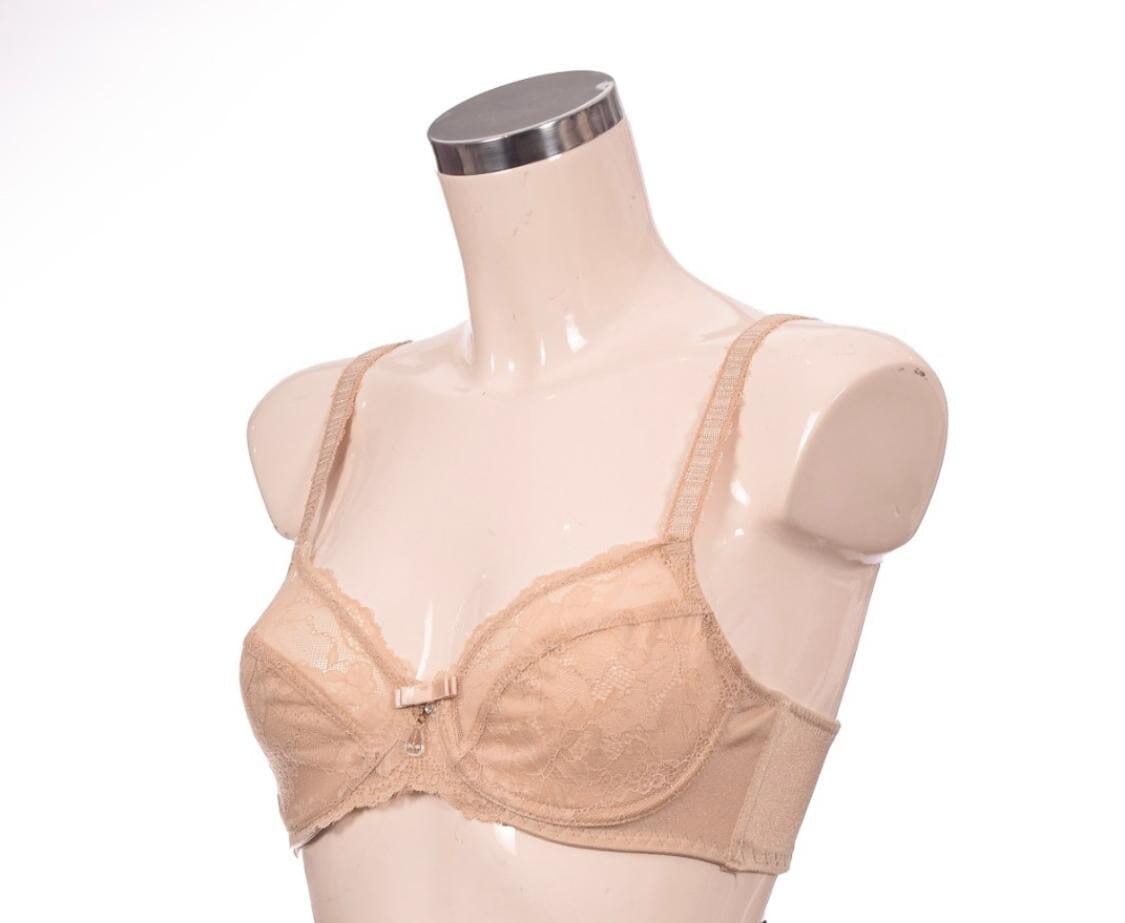 Underwire Unfilled Unpadded Lace Minimizer Contouring Bra Lingerie ORKIDE 