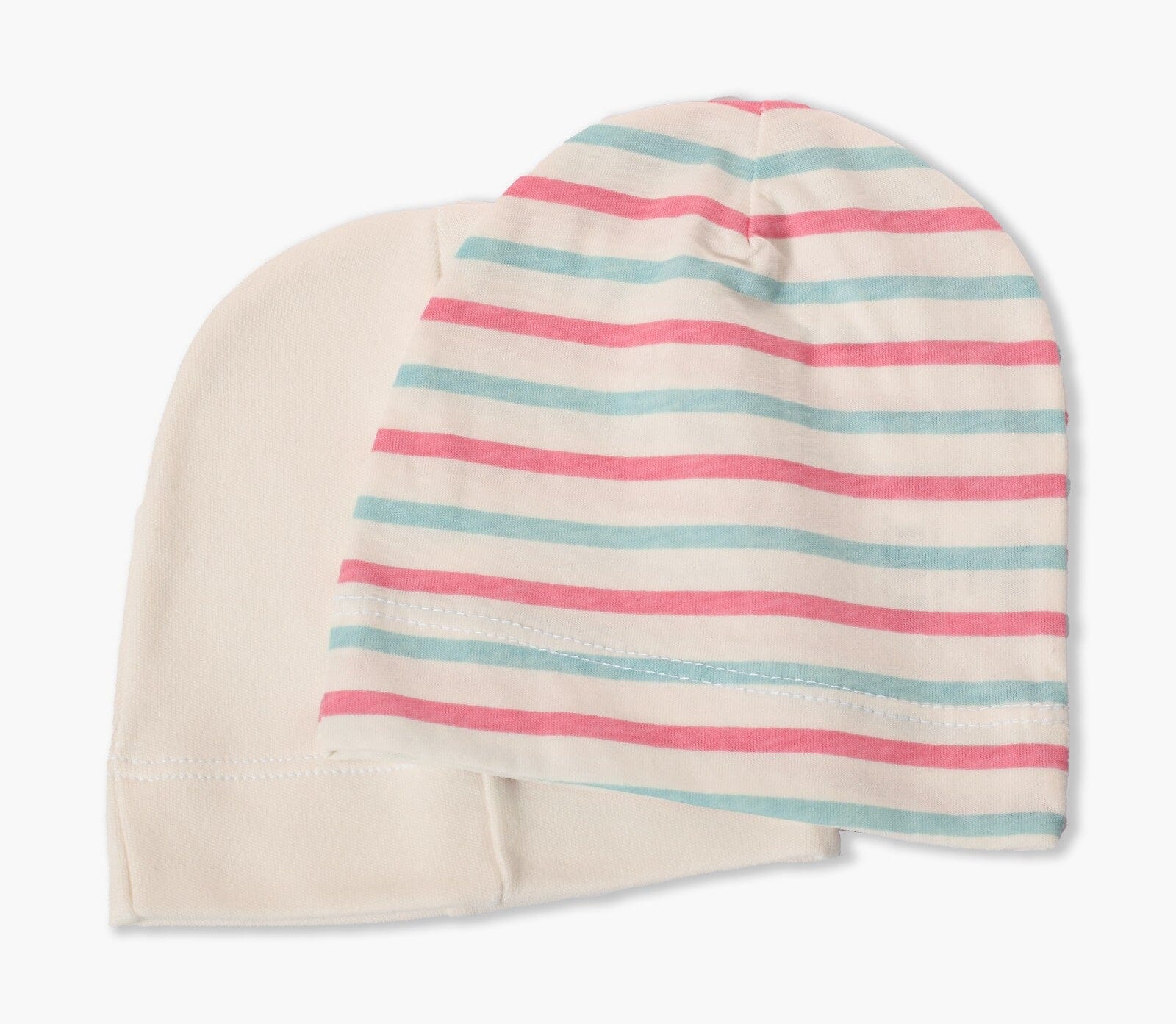  Baby Hat Set (0-6 Months) - Classic & Striped Design