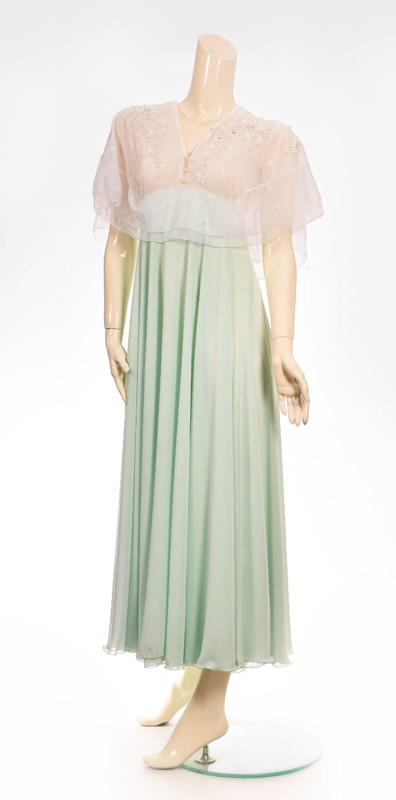 My Fair Lady Chiffon Night Dress Mint – Lamasat Nierah Department Store