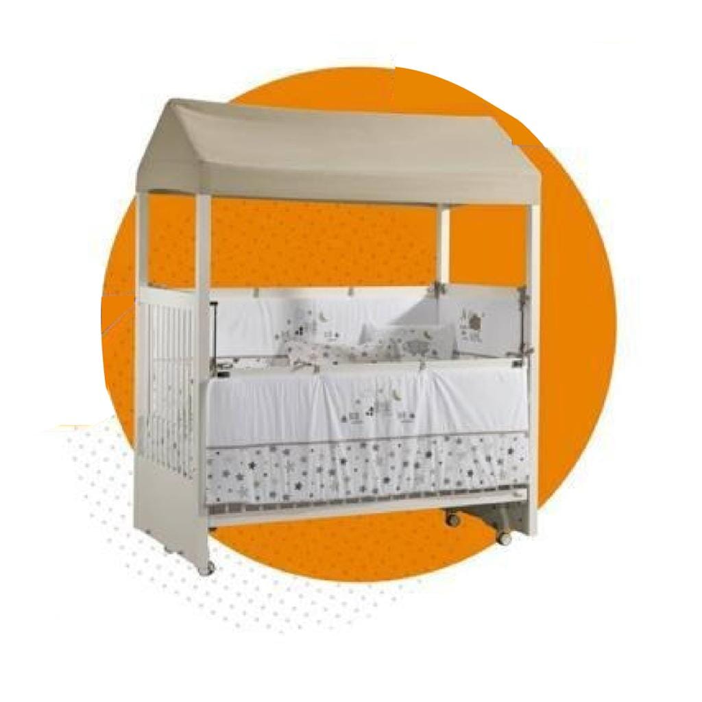 White Color Lindo Roof baby and kids Unisex Be d 0-7 years General Meltem Smart 