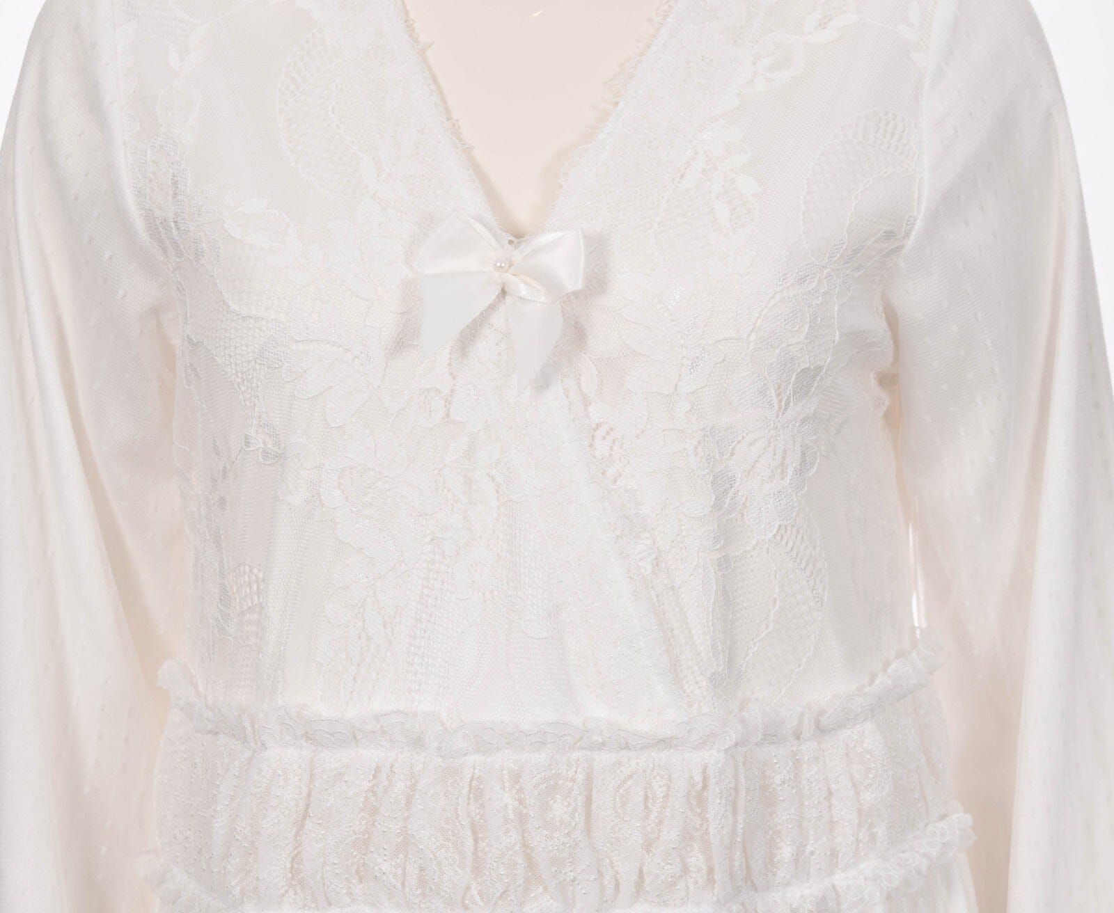Reception Jalabiya Special Lace Layer- Off White General Coco Box 