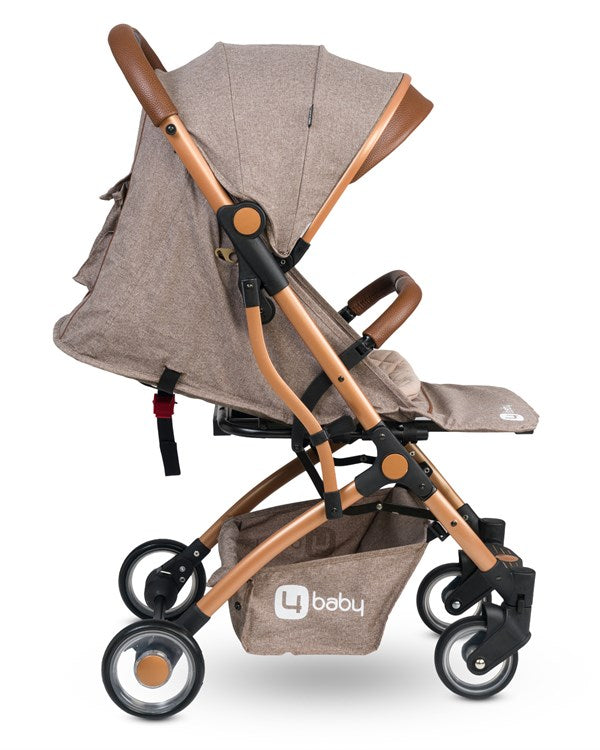 Brown Very Light (7.3 Kg) Airplane Cabin Hand Luggage Stroller (0-4 years old) General 4baby 